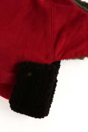 Chapka Heimstone Rouge en Daim