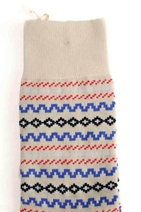 Chaussettes JW Anderson Fair isle sock Multicolore en 
