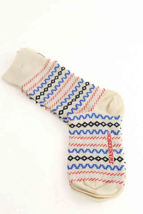 Chaussettes JW Anderson Fair isle sock Multicolore en 