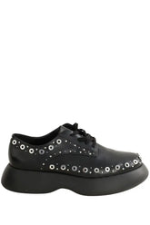 Chaussures à lacets 3.1 Phillip Lim Noir en Cuir, taille 41 - Seconde Main