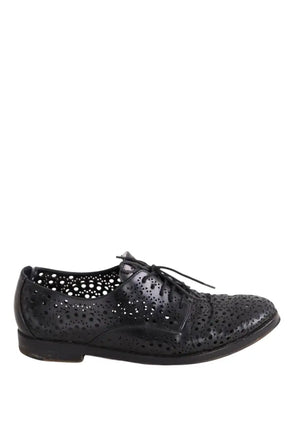 Chaussures à lacets Alaïa Noir en Cuir, taille 37 - Seconde Main