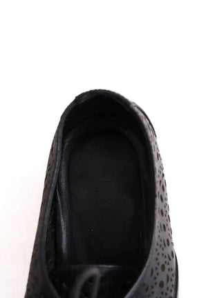 Chaussures à lacets Alaïa Noir en Cuir