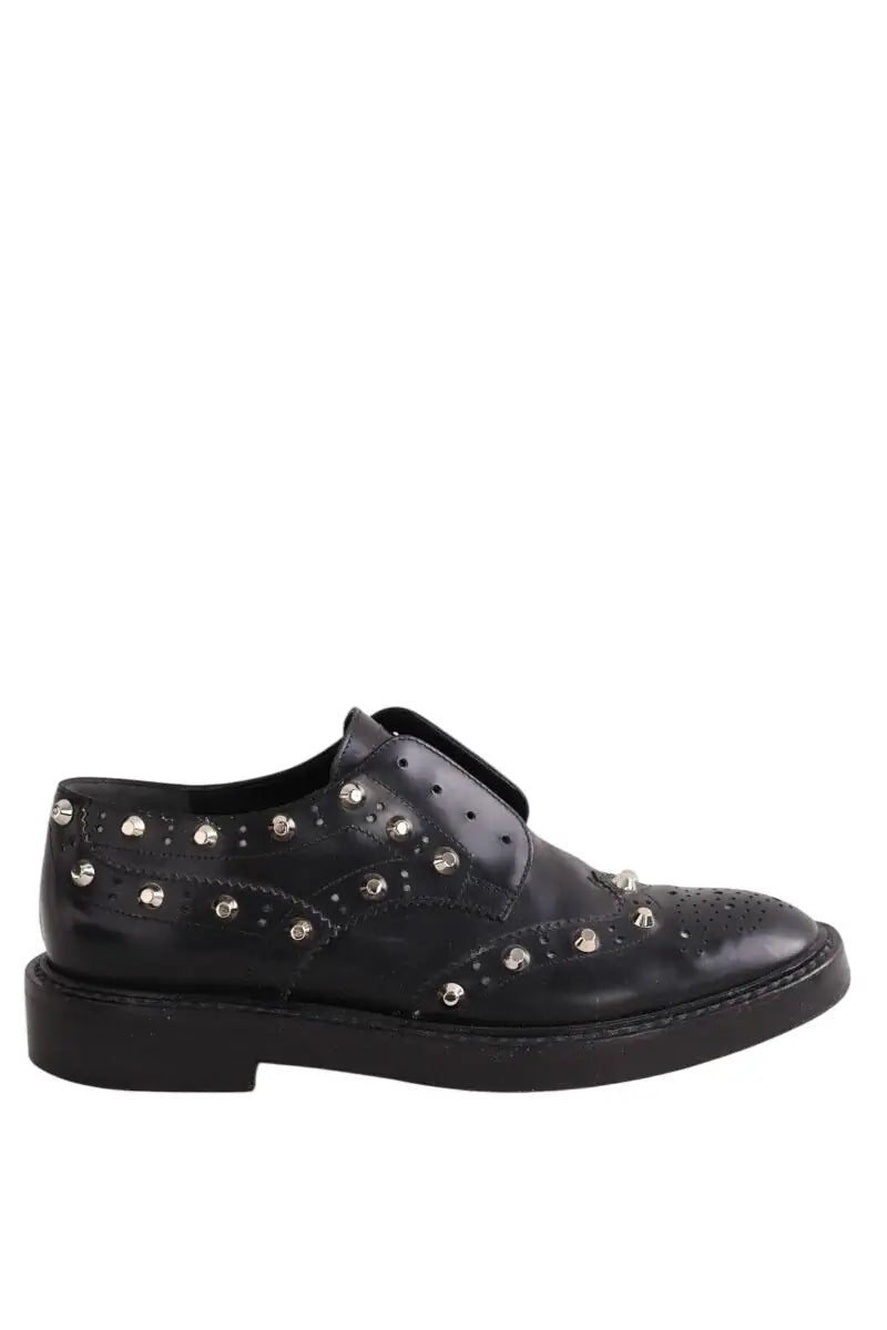 Chaussures à lacets Balenciaga Noir en Cuir, taille 39 - Seconde Main