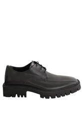 Chaussures à lacets Balenciaga Noir en Cuir, taille 43 - Seconde Main