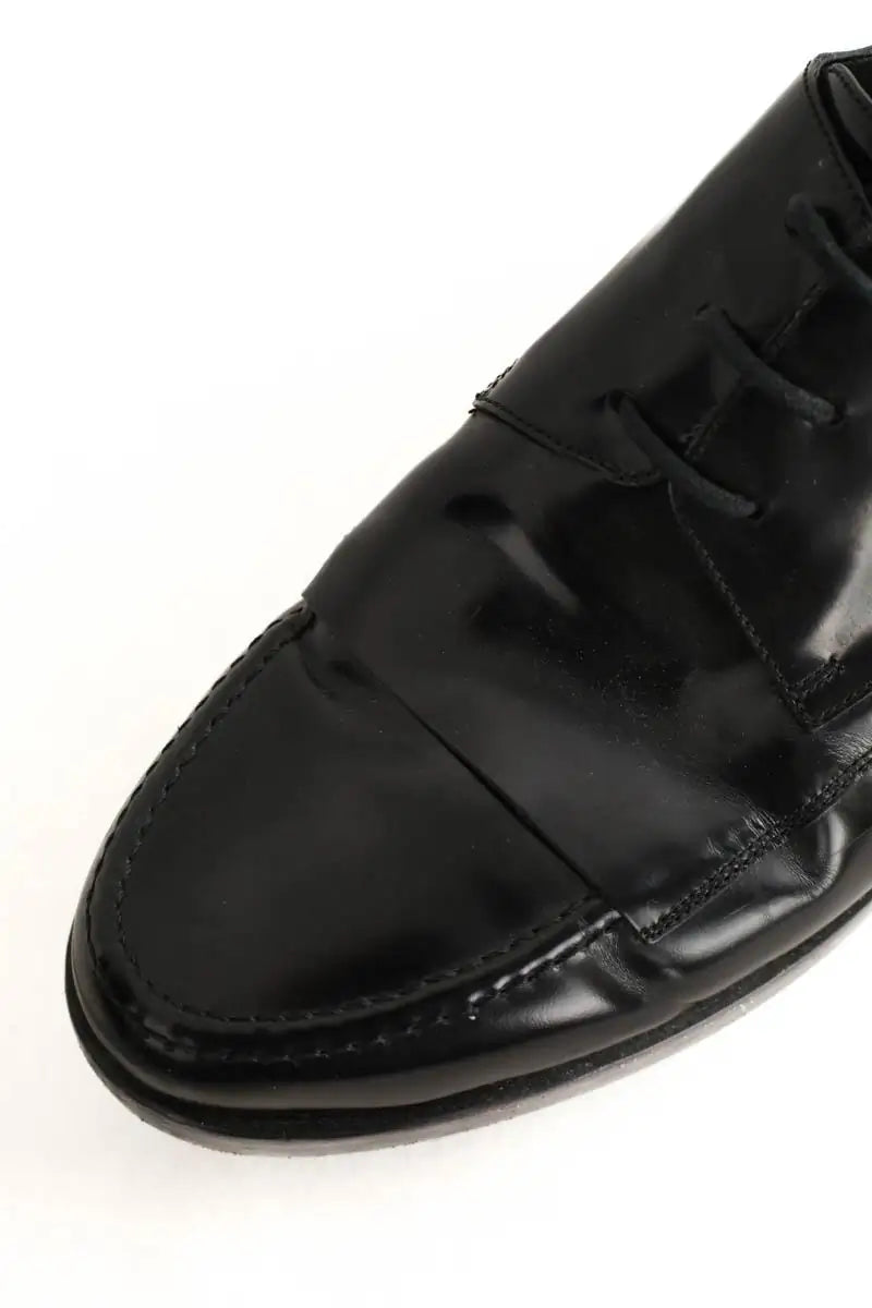 Chaussures à lacets Balenciaga Noir en Cuir