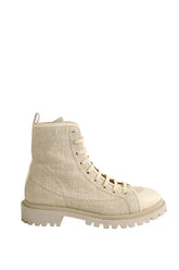 Chaussures à lacets Barbara Bui Beige en Tissu, taille 38 - Seconde Main