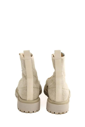 Chaussures à lacets Barbara Bui Beige en Tissu