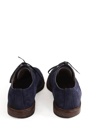 Chaussures à lacets Dolce & Gabbana Bleu en Daim
