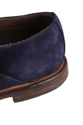 Chaussures à lacets Dolce & Gabbana Bleu en Daim