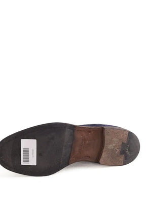 Chaussures à lacets Dolce & Gabbana Bleu en Daim
