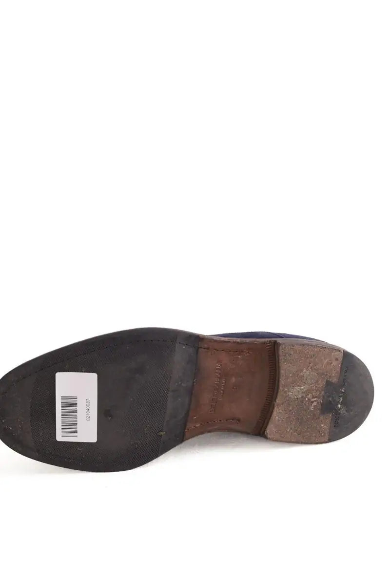 Chaussures à lacets Dolce & Gabbana Bleu en Daim