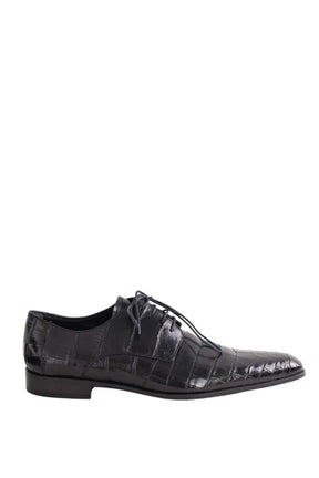 Chaussures à lacets Dolce & Gabbana Noir en Cuirs exotiques, taille 43 - Seconde Main