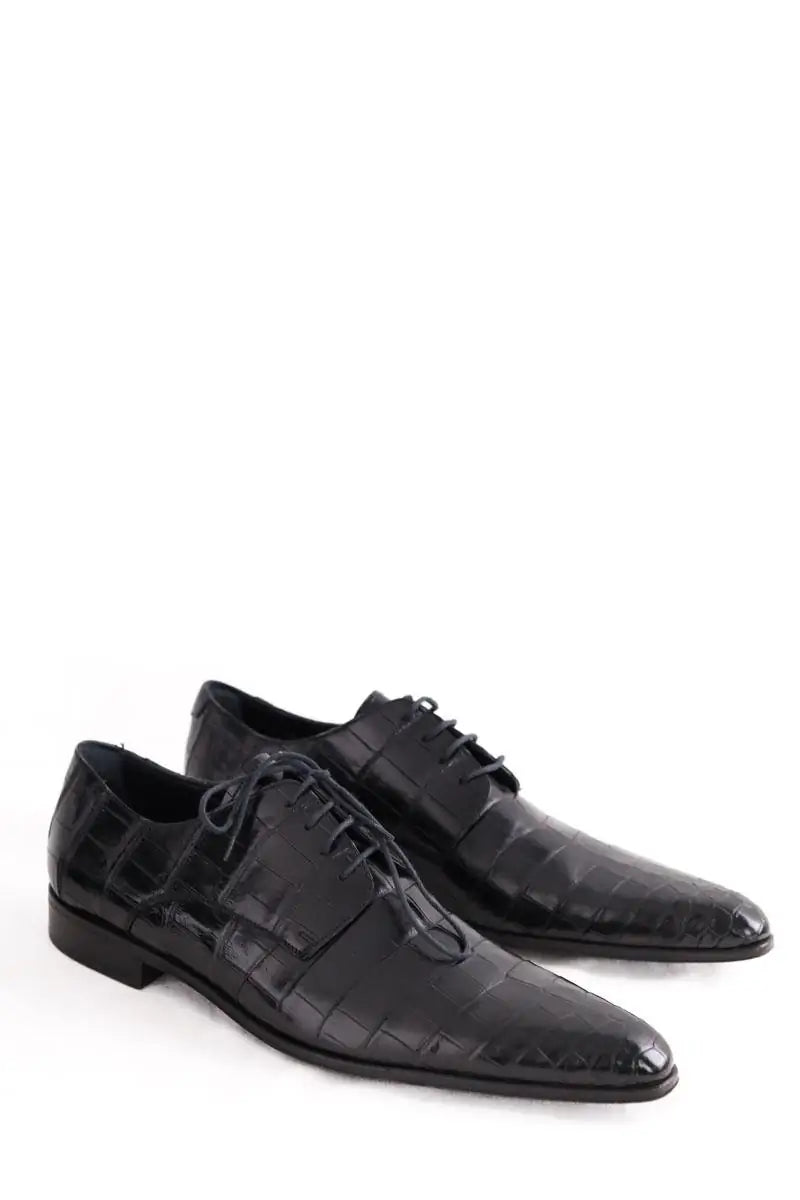 Chaussures à lacets Dolce & Gabbana Noir en Cuirs exotiques
