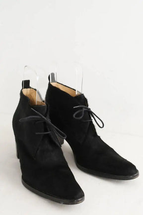 Chaussures à lacets Free Lance Noir en Fausse fourrure