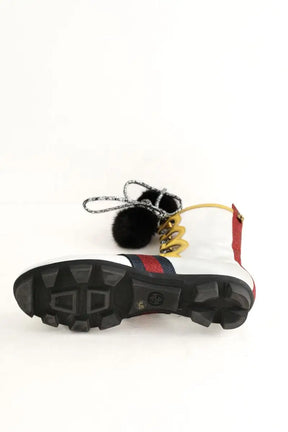 Chaussures à lacets Gucci Titan gladiator Gris en Cuir