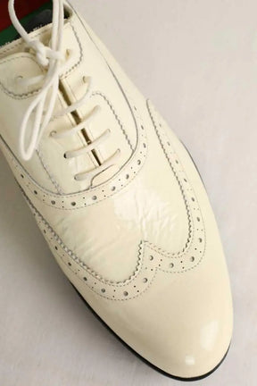 Chaussures à lacets Kenzo Beige en Cuir