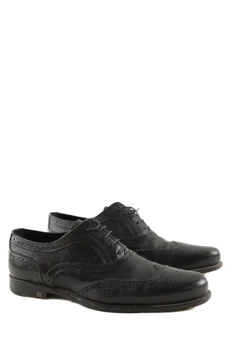 Chaussures à lacets Louis Vuitton Noir en Cuir