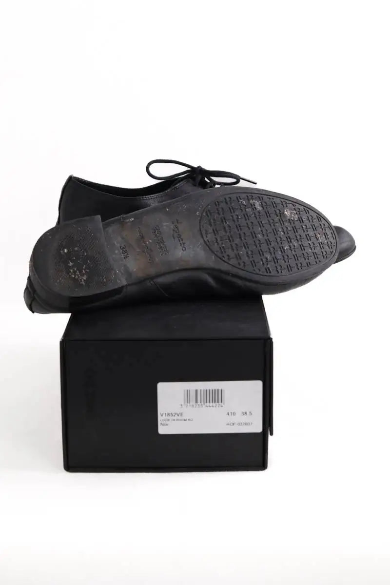 Chaussures à lacets Repetto Noir en Cuir
