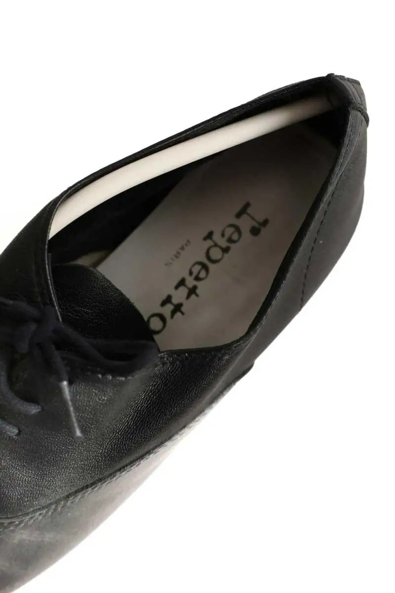Chaussures à lacets Repetto Noir en Cuir