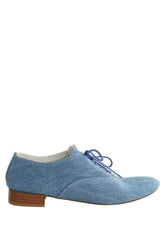 Chaussures à lacets Repetto Zizi Bleu en Tissu, taille 37 - Seconde Main
