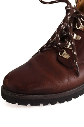 Chaussures à lacets Sézane Marron en Cuir
