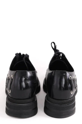 Chaussures à lacets Simone Rocha Noir en Cuir