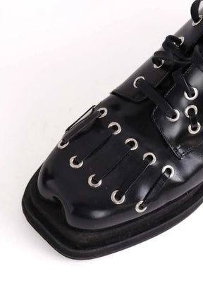 Chaussures à lacets Simone Rocha Noir en Cuir