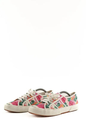 Chaussures à lacets Superga Multicolore en Tissu