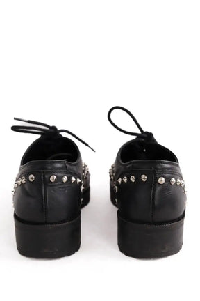 Chaussures à lacets The Kooples Noir en Cuir