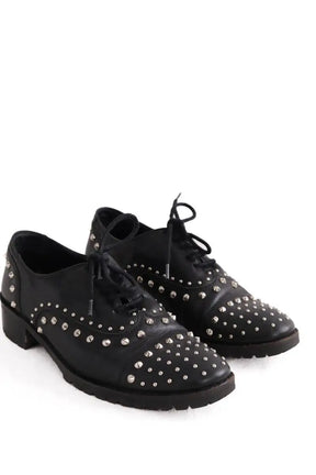 Chaussures à lacets The Kooples Noir en Cuir