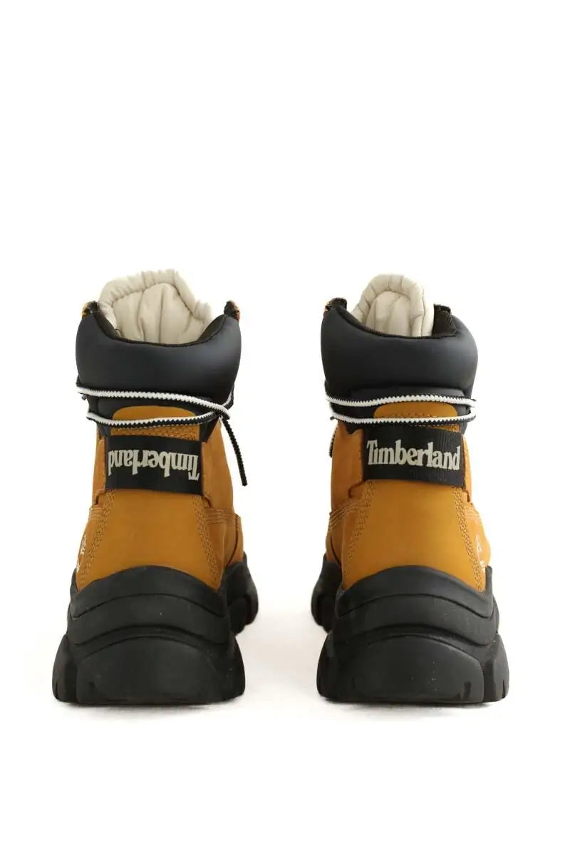 Chaussures à lacets Timberland Camel en Cuir