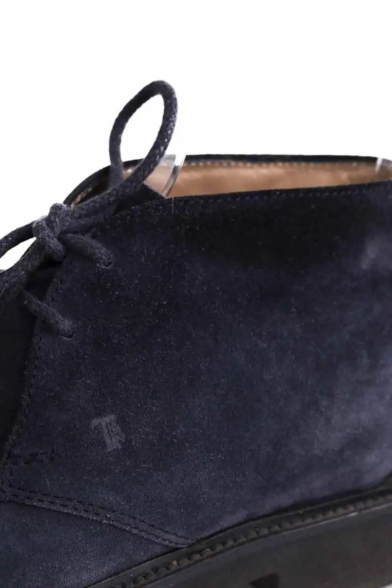 Chaussures à lacets Tod's Marine en Daim