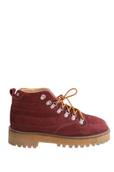 Chaussures à lacets Viga Bordeaux en Daim, taille 44 - Seconde Main