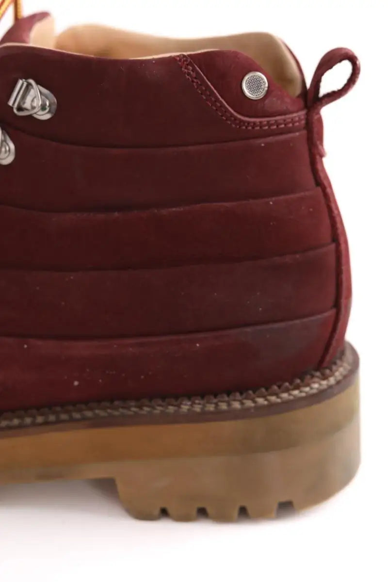 Chaussures à lacets Viga Bordeaux en Daim