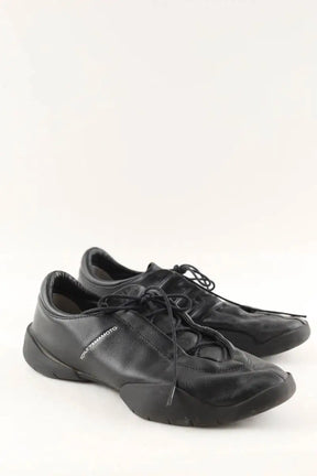 Chaussures à lacets Y-3 Noir en Cuir