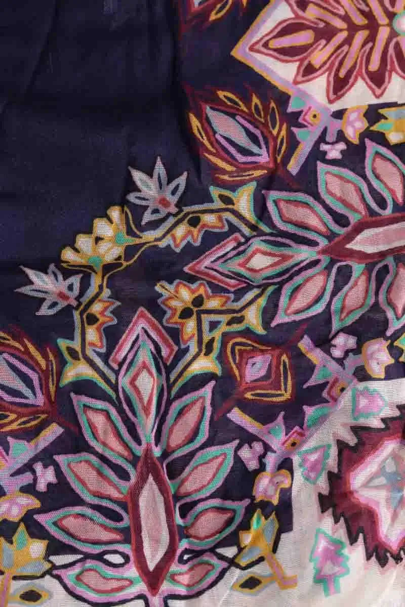 Chèche Ba&Sh Violet en Viscose