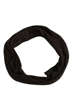 Chèche Maje Noir en Coton - Seconde Main