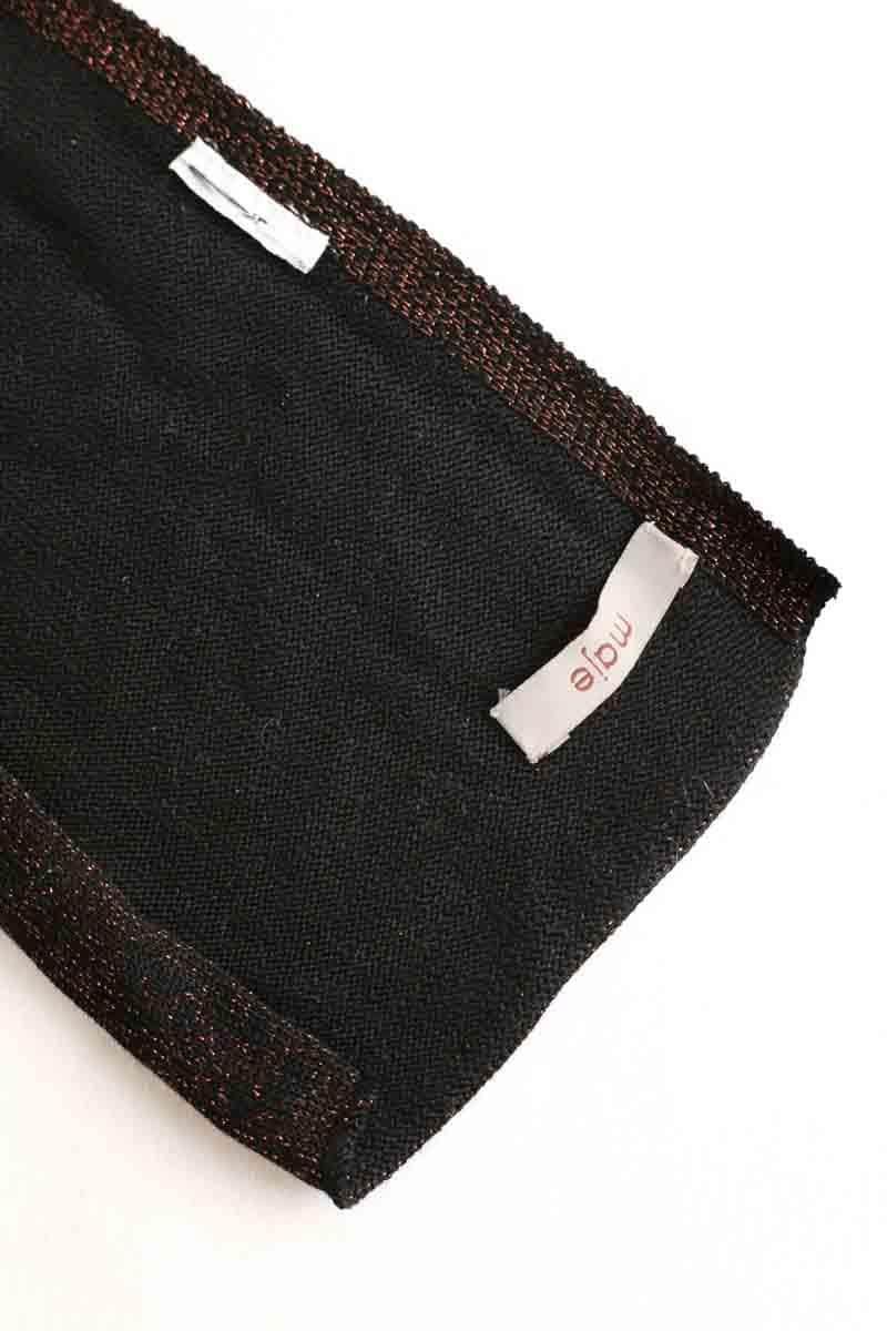 Chèche Maje Noir en Coton