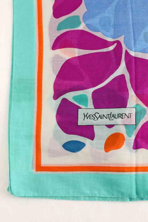 Chèche Yves Saint Laurent Multicolore en Coton