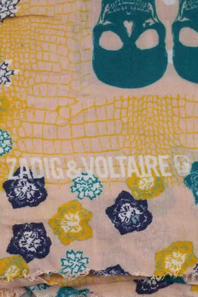 Chèche Zadig & Voltaire Rose en Cachemire