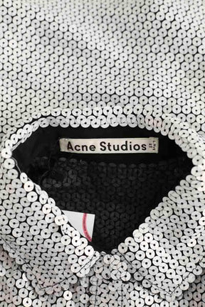 Chemise Acne Studios Blanc en Soie