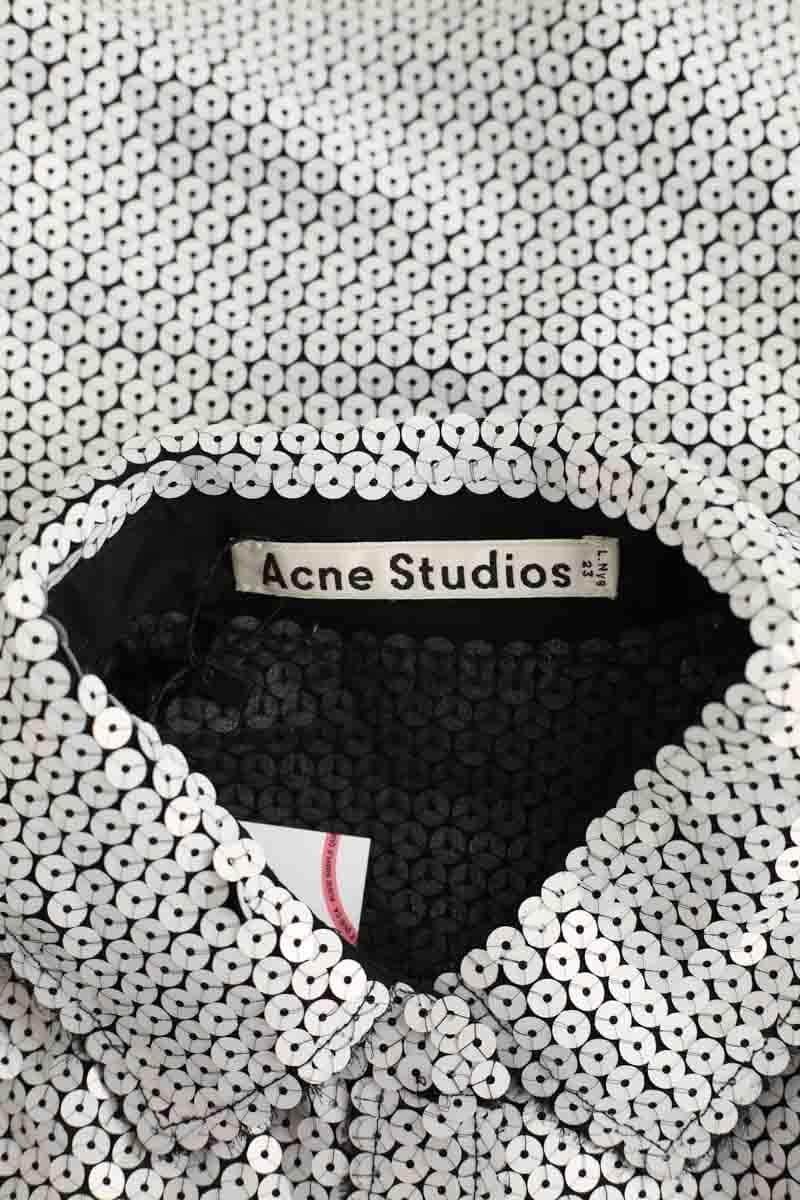 Chemise Acne Studios Blanc en Soie