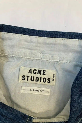 Chemise Acne Studios Bleu en Coton