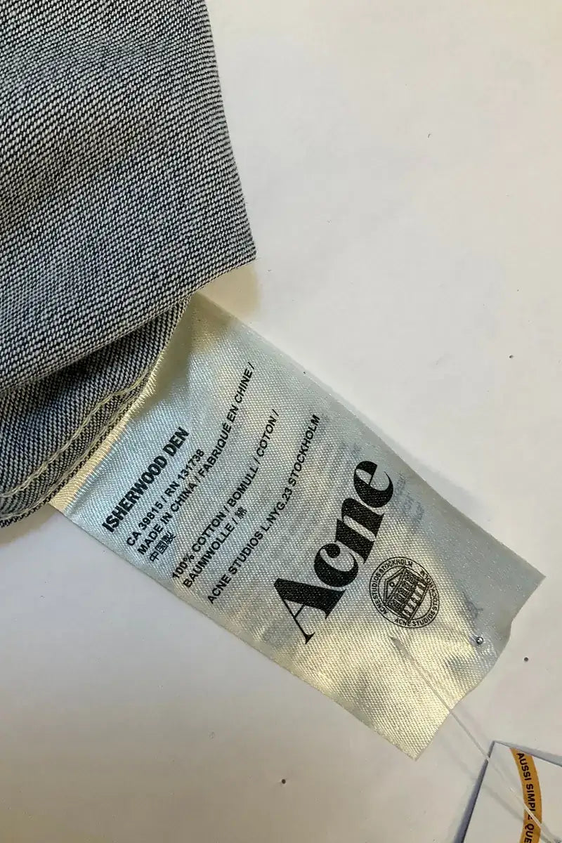 Chemise Acne Studios Bleu en Coton