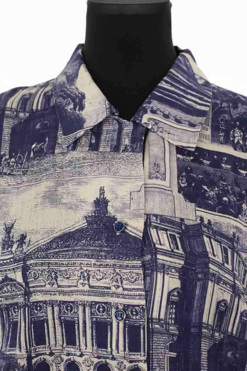 Chemise Acne Studios Bleu en Lin