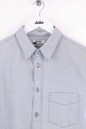 Chemise Acne Studios Twain Bleu en Coton