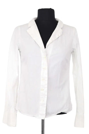 Chemise Agnès B. Blanc en Coton, taille S - Seconde Main