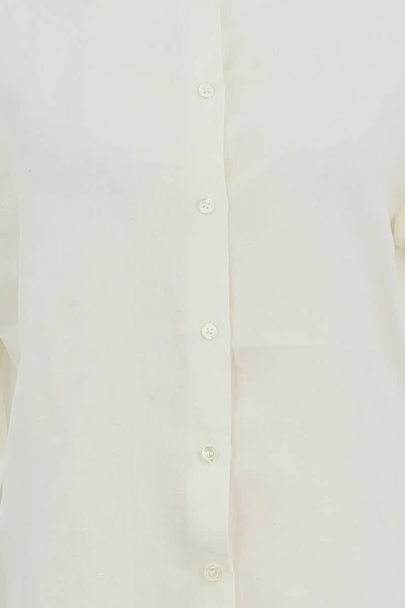 Chemise Agnès B. Blanc en Lin