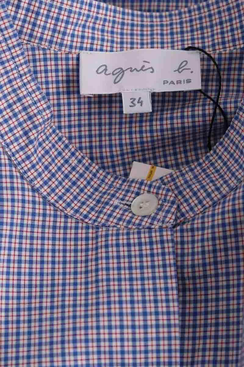 Chemise Agnès B. Bleu en Coton