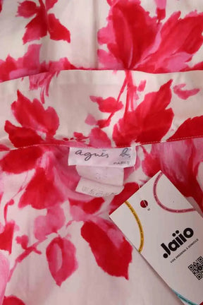 Chemise Agnès B. Rose en Coton